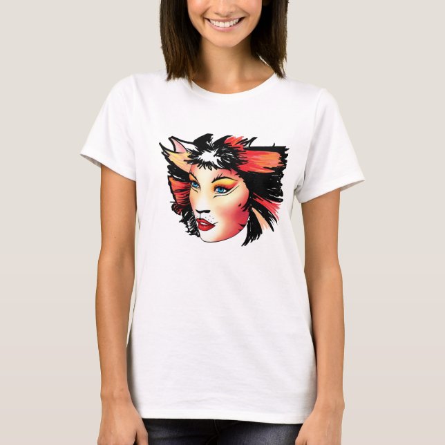 Katzen das Musical, Bombalurina T-Shirt (Vorderseite)