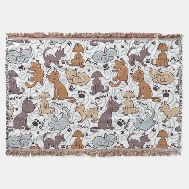 Katzen Decke (Vorderseite)
