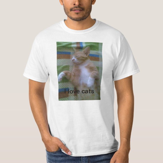 Katzen der Liebe I T-Shirt (Vorderseite)