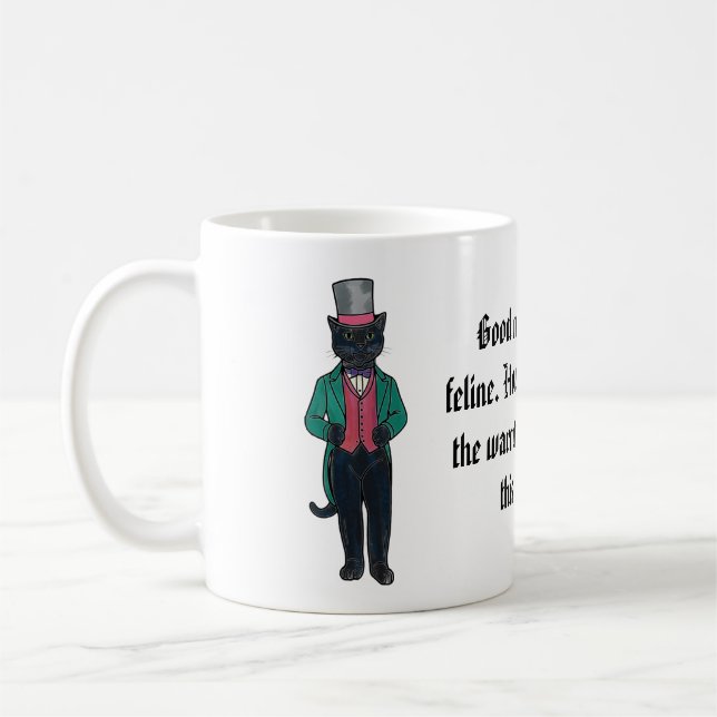 Katzen der Viktorianischen Tudor Times, Königliche Kaffeetasse (Links)