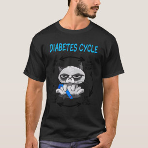 Katzen-Diabetes-Zyklus T-Shirt