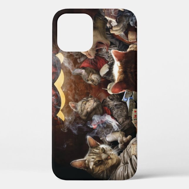 Katzen, die Poker spielen Case-Mate iPhone Hülle (Rückseite)