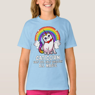 Katzen-Einhorn magisches Caticorn T-Shirt