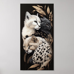 KATZEN-ELEGANZ #1 POSTER