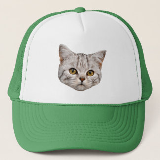 Katzen-Fernlastfahrer-Hut Truckerkappe