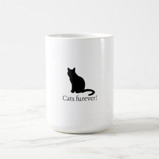 Katzen fördern Katzen Tasse! Kaffeetasse