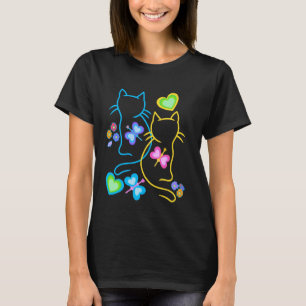Katzen, Frühling, Sommer, Katze, Kinder, Baby, Ins T-Shirt