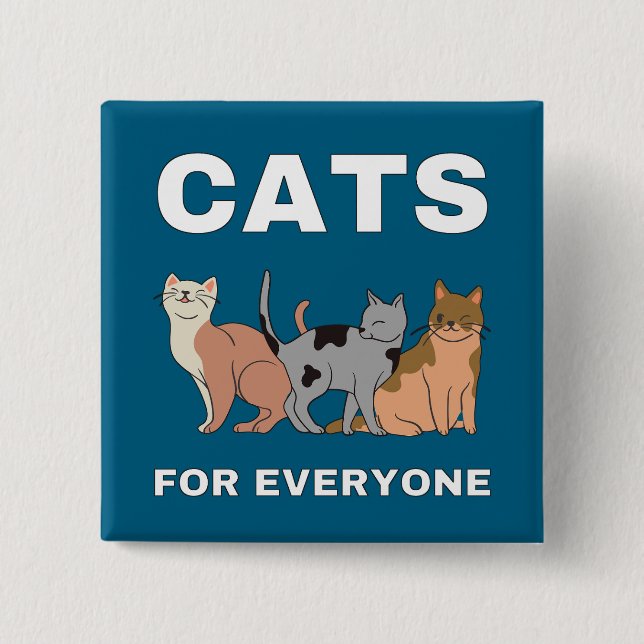 Katzen für alle button (Vorderseite)