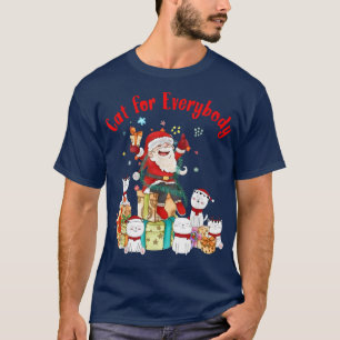 Katzen für alle Katzen Weihnachten Weihnachten Wei T-Shirt