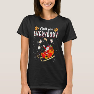 Katzen für alle Weihnachten Pajamas X mas hässlich T-Shirt
