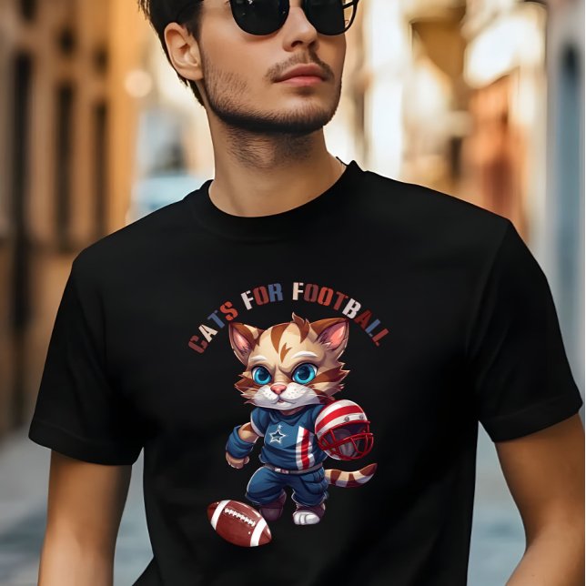 Katzen für Fußball Saison T-Shirt (Von Creator hochgeladen)