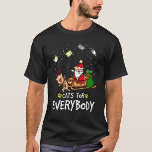 Katzen für jeden hässlichen Weihnachts-Xmas-Kater T-Shirt