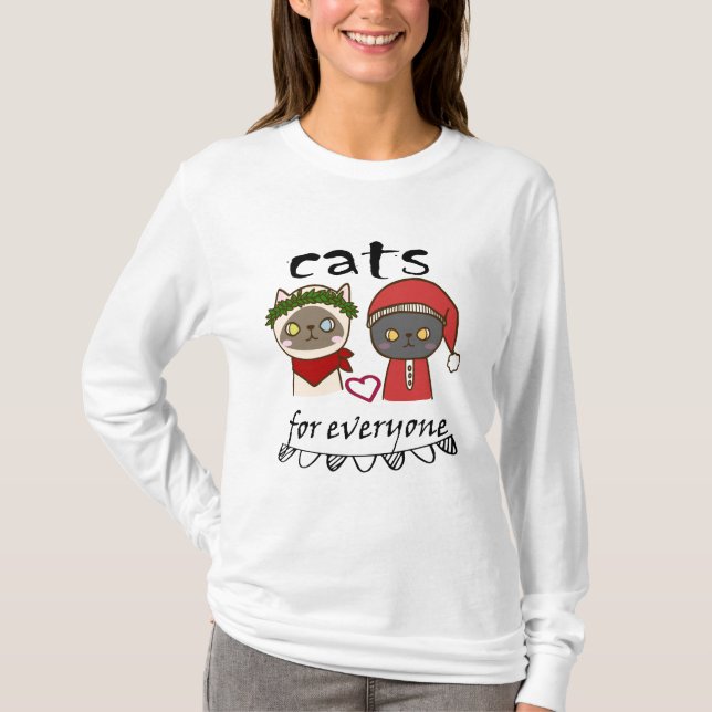 KATZEN FÜR JEDEN T-Shirt (Vorderseite)