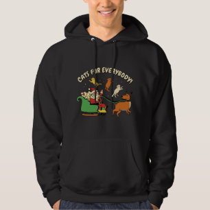 Katzen für jeden Weihnachtsmann Weihnachtskatze We Hoodie