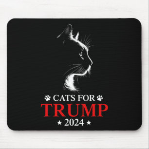 Katzen für Trump 2024-Wahlen machen Katzen wieder Mousepad
