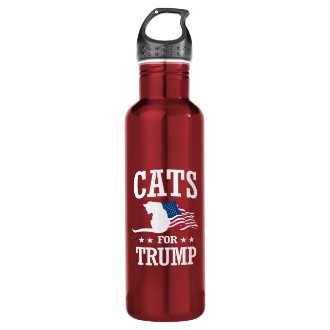 KATZEN FÜR TRUMPF TRINKFLASCHE (Vorderseite)