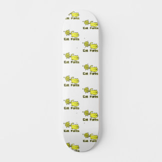 Katzen Furzen Spaß niedliche Katzen Skateboard