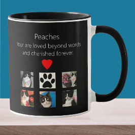 Katzen Gedenktasse 5 Foto Andenken Tasse