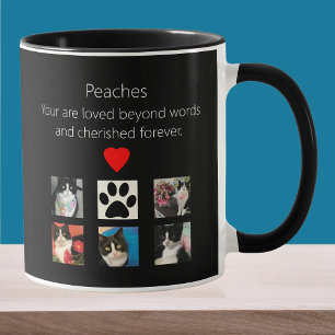 Katzen Gedenktasse 5 Foto Andenken Tasse