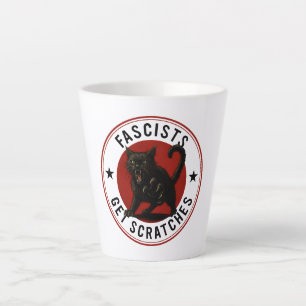 Katzen gegen Faschisten Milchtasse