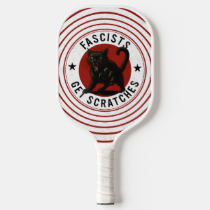 Katzen gegen Faschisten Pickleball Schläger
