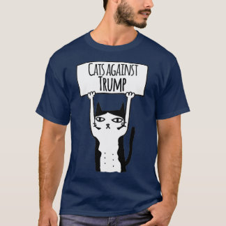Katzen gegen Trump T-Shirt