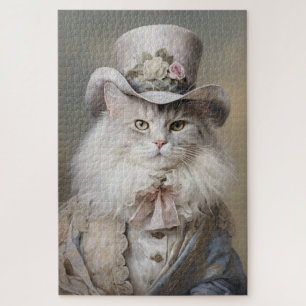 Katzen-Gentleman mit Zylinder