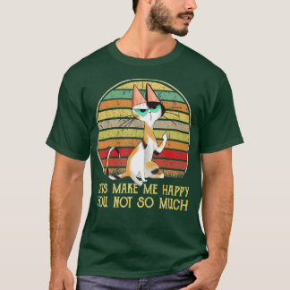 Katzen Geschenke für Katzen Liebhaber Katze machen T-Shirt