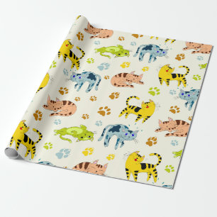 Katzen Geschenkpapier