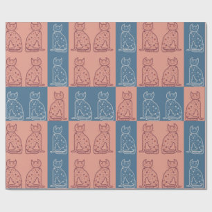 Katzen Geschenkpapier
