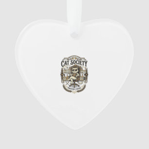 Katzen Gesellschaft Katzen Alkohol Bar Humor Vinta Ornament