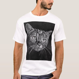 Katzen-Gesicht mein Highschool Zeichnen T-Shirt