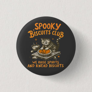 Katzen Gruselig Button