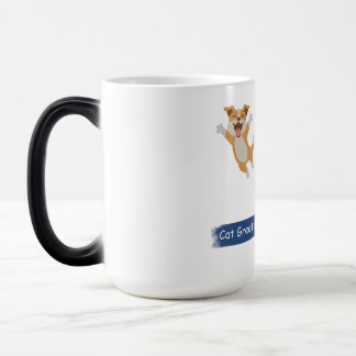 Katzen-Gruß-Morphing-Kaffeetasse Verwandlungstasse