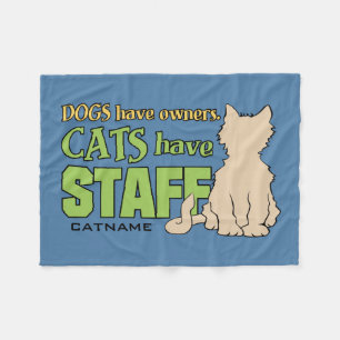 KATZEN HABEN kundenspezifische Fleecedeckeln Fleecedecke