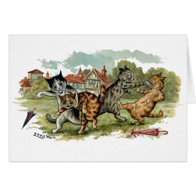 Katzen handeln Durchschläge (Vorderseite (Horizontal))