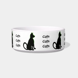 Katzen-Haustier-Katzen-moderne Miezekatze Napf