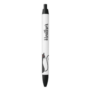 Katzen-Herz-Stift mit Namen Kugelschreiber