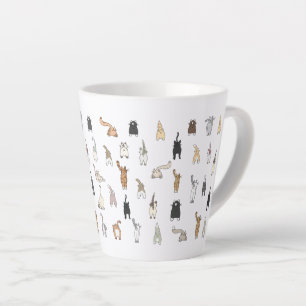 Katzen-Hintern, Crazy Cat Lady, Kitten-Hintern, lu Milchtasse
