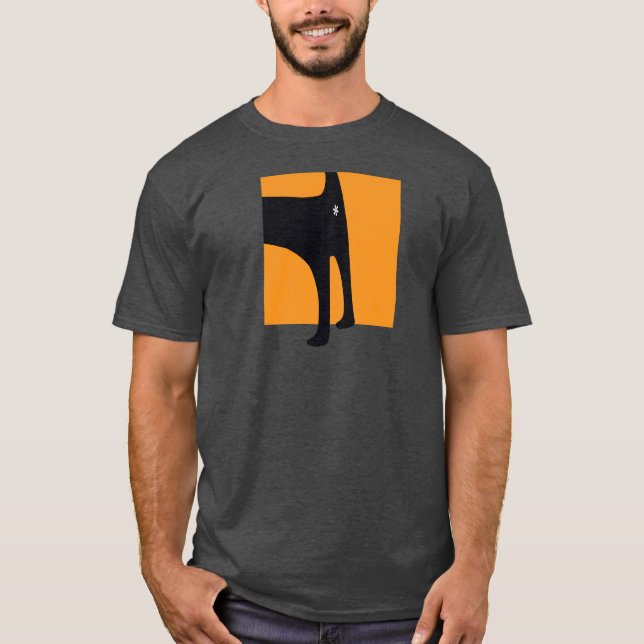 Katzen-Hintern T-Shirt (Vorderseite)