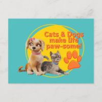 Katzen & Hunde machen das Leben zum Kinderspiel!