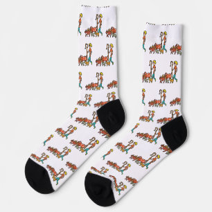 Katzen hüten socken