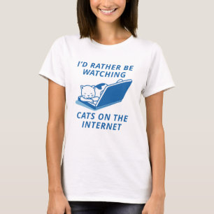 Katzen im Internet T-Shirt