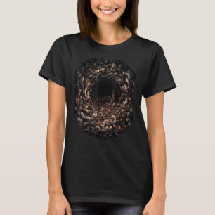 Katzen im Schwarzen Loch Lustiger Katzenliebhaber T-Shirt
