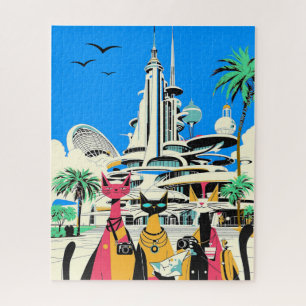 Katzen im Urlaub Besuch der Zukunft