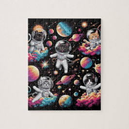 Katzen im Weltraumrätsel!