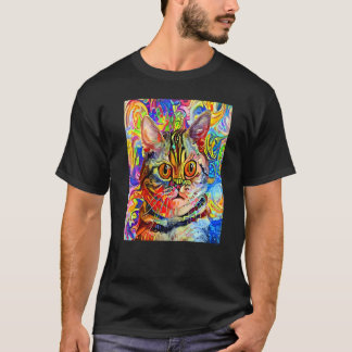 KATZEN IMPRESSIONIST Kätzchen Kitty Ich Bin Eine K T-Shirt