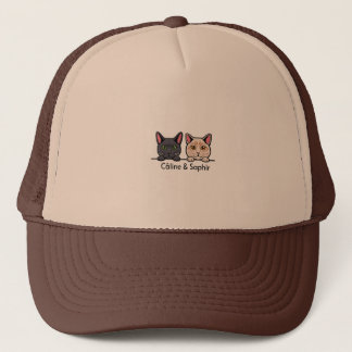 Katzen in der Familie Truckerkappe