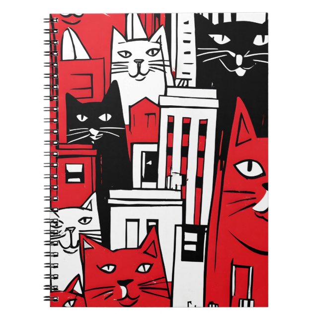 Katzen in New York Notizblock (Vorderseite)