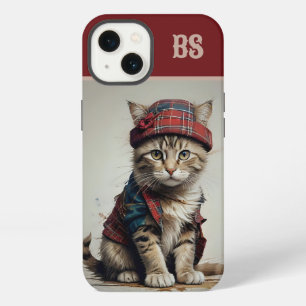 Katzen in schottischem Gewand – charmante Tartan-K iPhone Hülle